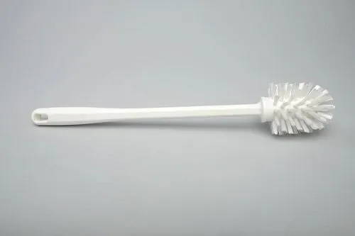 Ерш для труб с ручкой, жёсткий, полиэстер - ø 63х80х370мм., белый