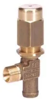Клапан предохранительный VS 160 вход 1/4 ш. выход 1/8 г.+ штуцер для шланга 13 мм 14 л/мин 160 бар
