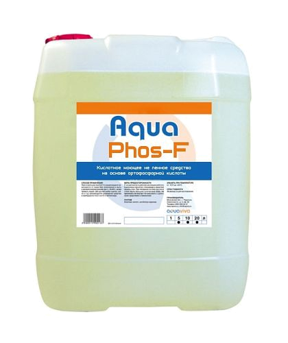 Кислотное моющее пенное средство на основе ортофосфорной кислоты Aqua Phos-F 10 л