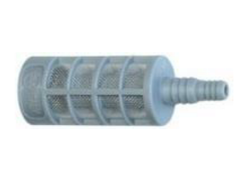 Пластиковый фильтр для моющих средств с обратным клапаном пластик+ латунь, елочка 6  мм