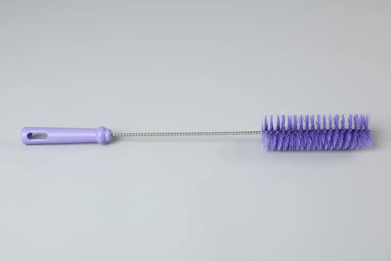 Ерш для чистки труб/бутылок средней жесткости, полиэстер - 50х150х500 мм., фиолетовый