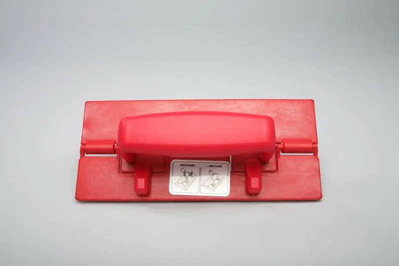 Держатель для абразивной губки, ручной, 230х100мм, красный