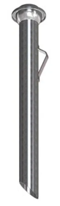 Труба с шаровым ниппелем, d 100, 2 метра