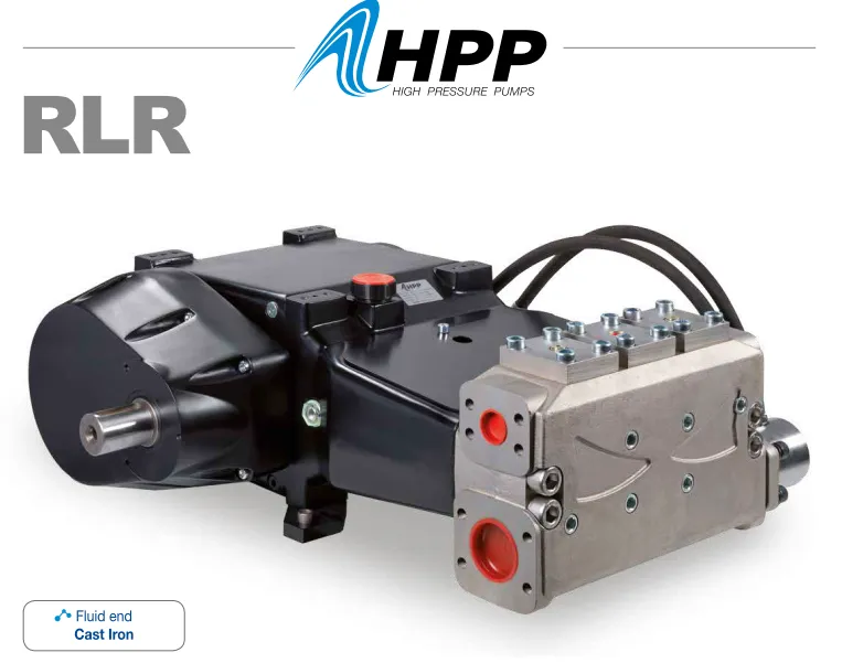 Насос плунжерный высокого давления HPP RLR 300/250  300 л/мин; 250 бар.; 1800 об/мин; с ред;140 кВт.