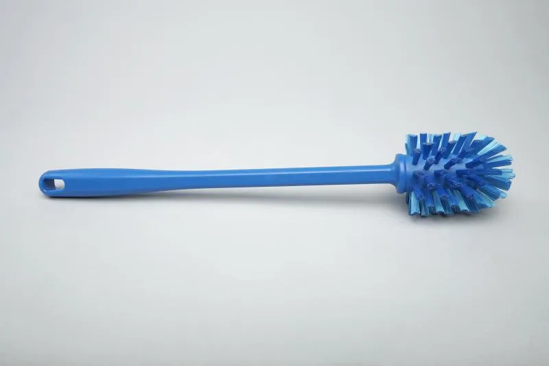 Ерш для труб с ручкой, жёсткий, полиэстер - ø 63х80х370мм., синий