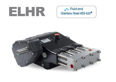 Насос плунжерный высокого давления HPP ELHR 47/400. 47л/мин; 400 бар.; 1500 об/мин;  36 кВт.