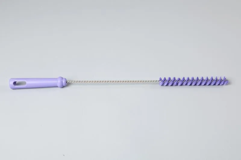 Ерш для чистки труб/бутылок средней жесткости, полиэстер - 20х150х500 мм., фиолетовый
