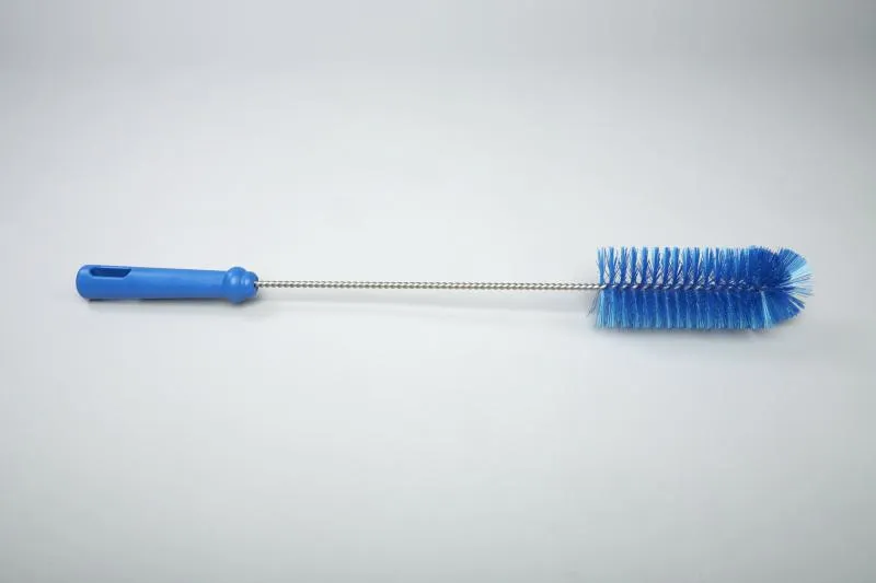 Ерш дренажный средней жесткости, полиэстер - 55х140х450 мм., синий