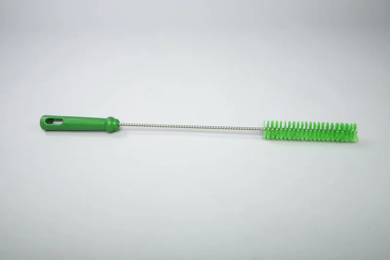 Ерш для чистки труб/бутылок средней жесткости, полиэстер - 30х150х500 мм., зеленый