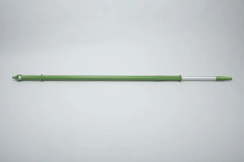 Ручка телескоп. эргономичная, алюминий (с подачей воды) - 1750/3000х32 мм., зеленый