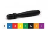 Ручка эргономичная для ручного сгона, 175 мм, желтый