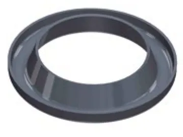 Прижимное кольцо D150 чёрная сталь