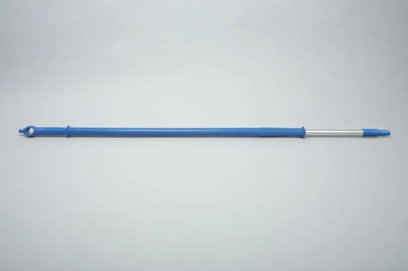 Ручка телескоп. эргономичная, алюминий (с подачей воды) - 1750/3000х32 мм., синий