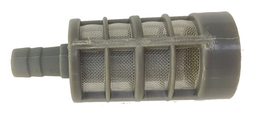 Фильтр для химии с обратным клапаном 40 micron  входной со штуцером 8mm для всасывающего шланга МТМ